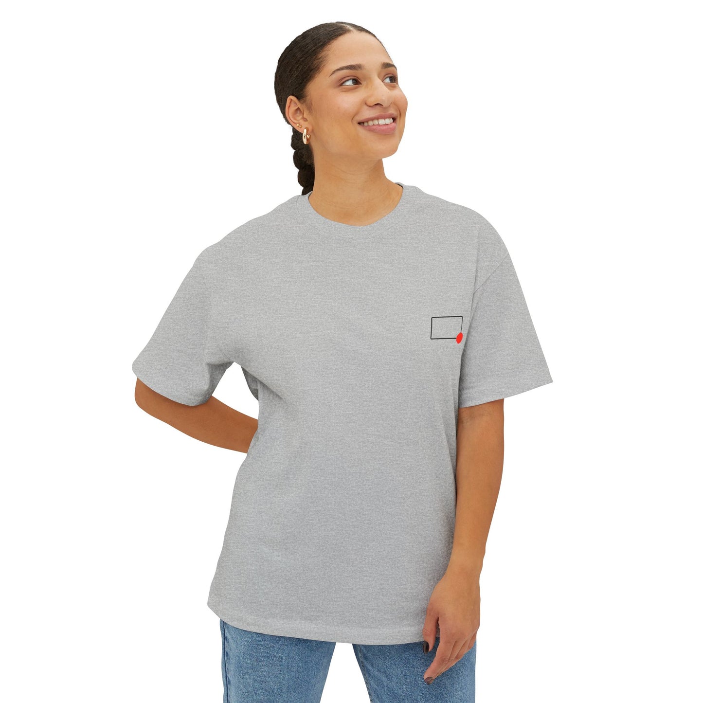 Rectangles Podcast Logo Oversize shirt