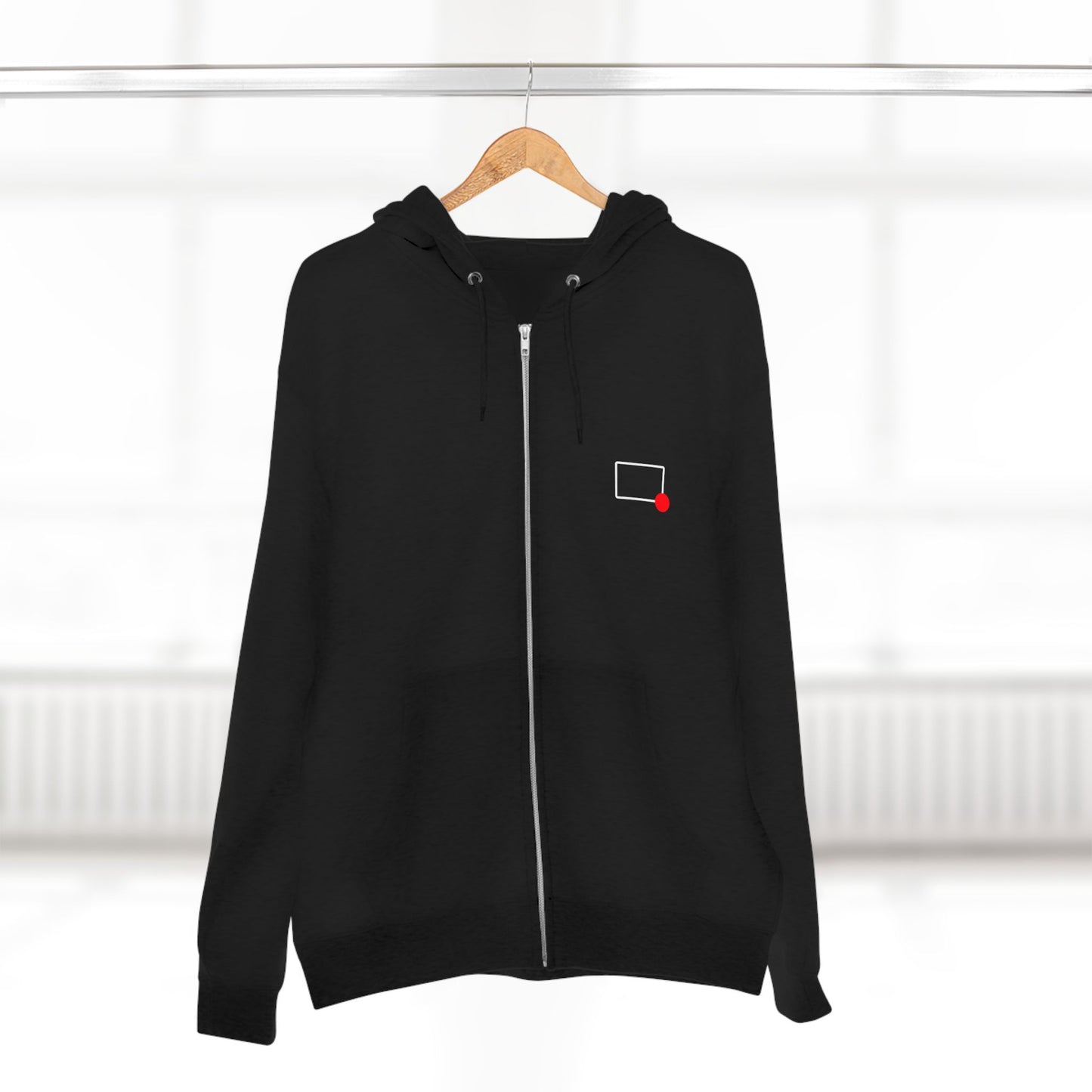 Rectangles Podcast Zip Hoodie