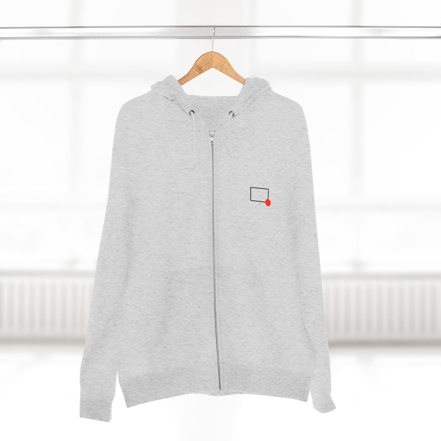 Rectangles Podcast Zip Hoodie