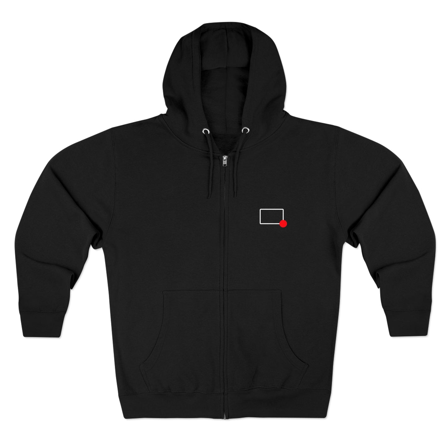 Rectangles Podcast Zip Hoodie