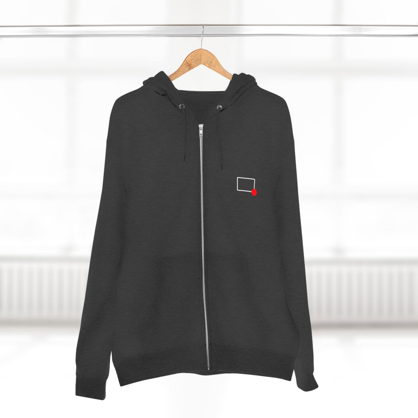 Rectangles Podcast Zip Hoodie
