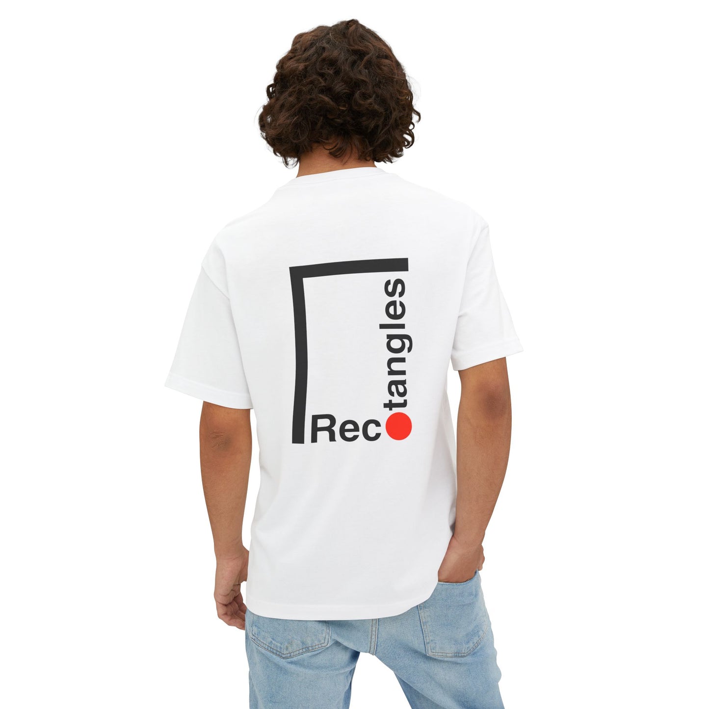 Rectangles Podcast Logo Oversize shirt