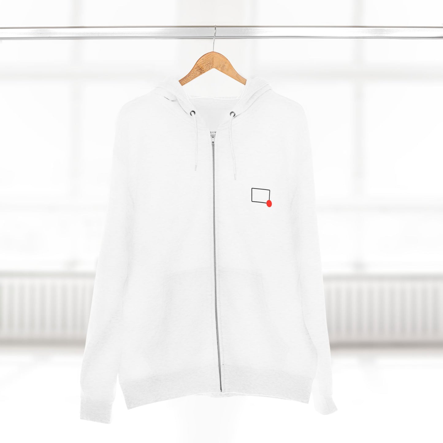 Rectangles Podcast Zip Hoodie