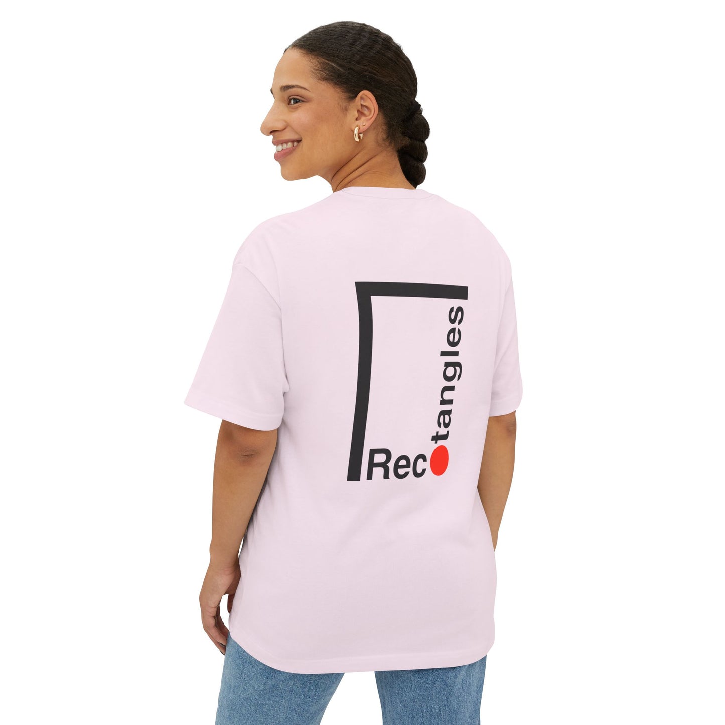 Rectangles Podcast Logo Oversize shirt