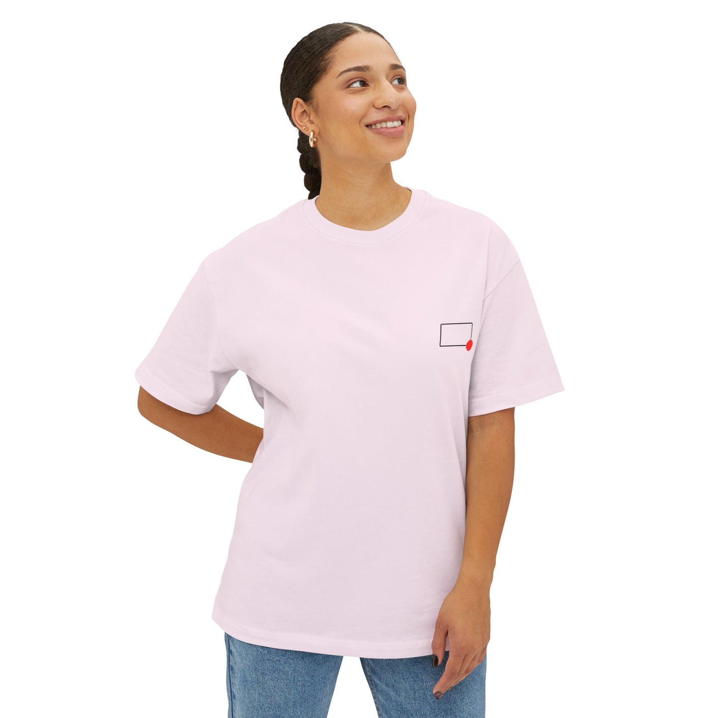 Rectangles Podcast Logo Oversize shirt