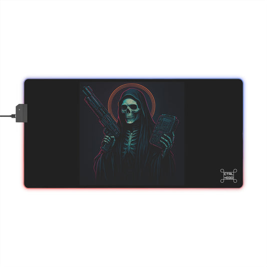 Santa Muerte LED Mousepad