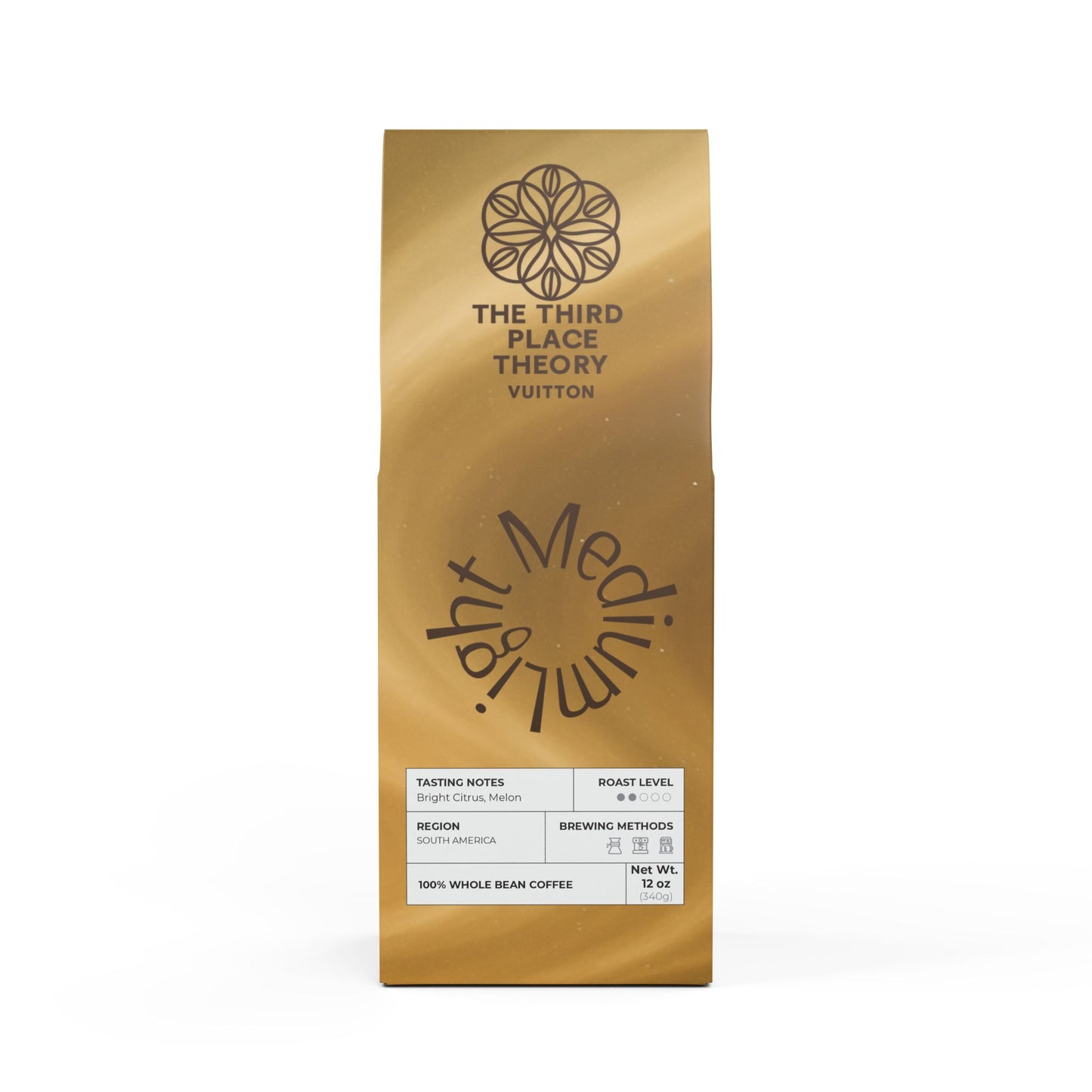 The "Flat White" Blend (Light-Medium Roast)
