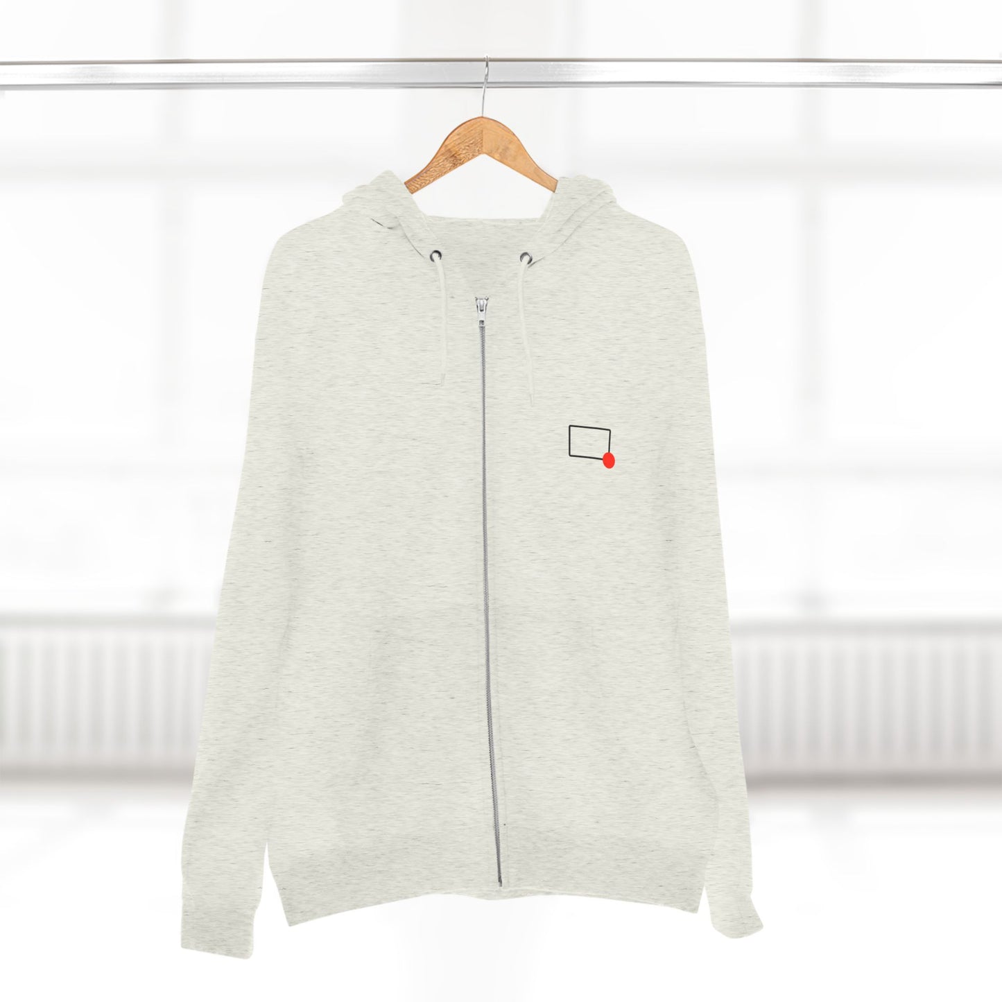 Rectangles Podcast Zip Hoodie