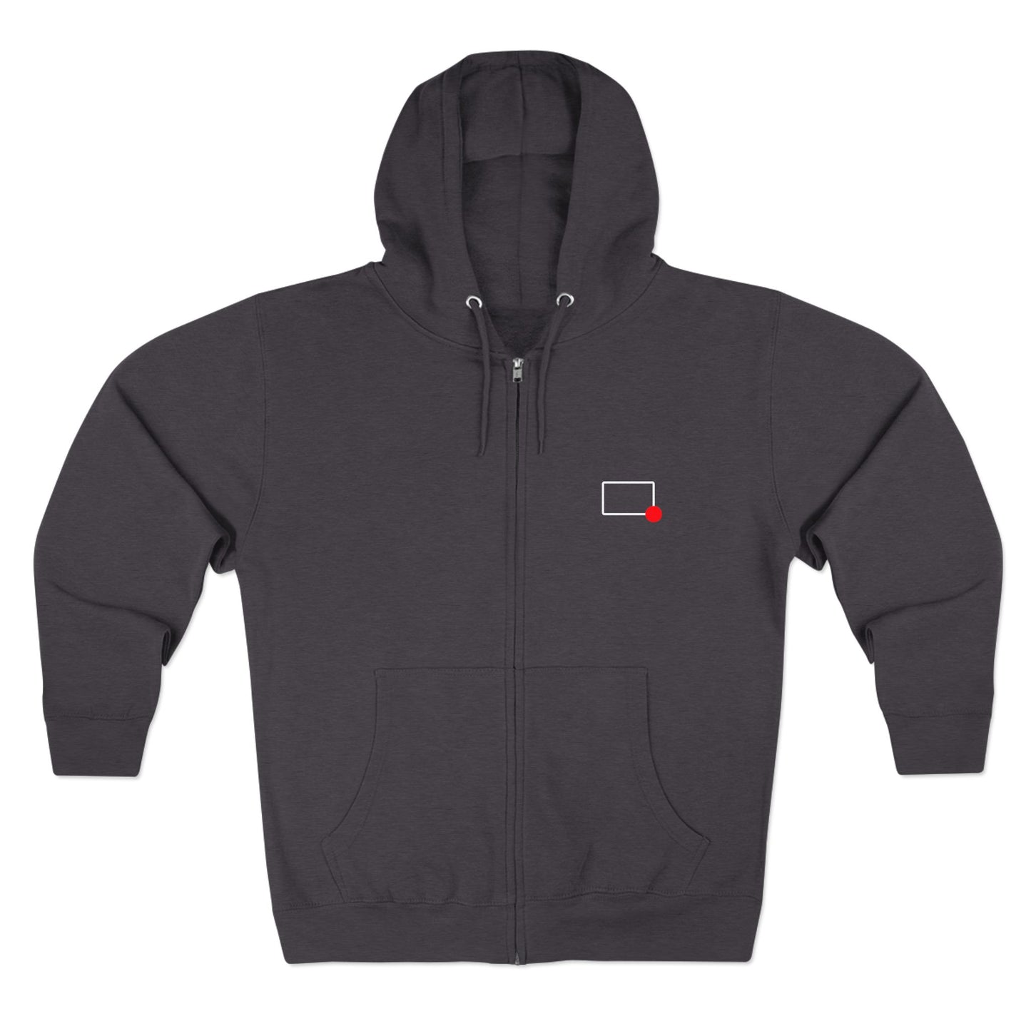 Rectangles Podcast Zip Hoodie