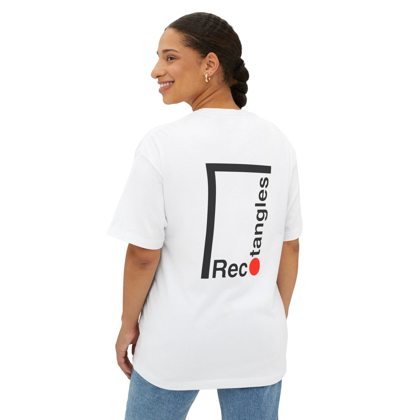 Rectangles Podcast Logo Oversize shirt