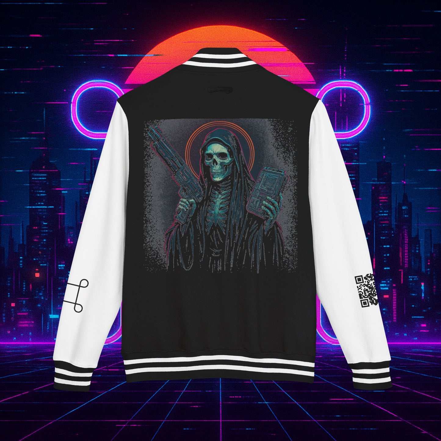 University of Santa Muerte Class of 2085 Unisex Letterman Jacket