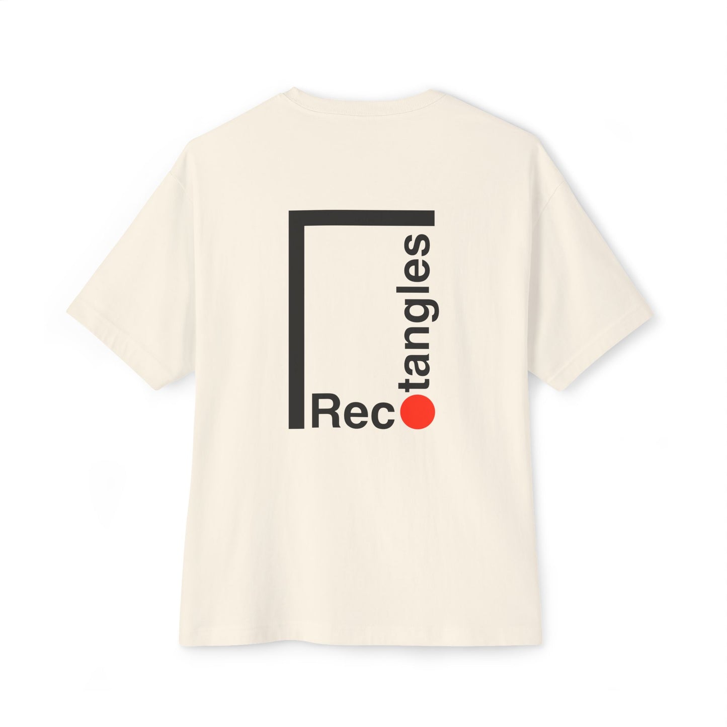 Rectangles Podcast Logo Oversize shirt