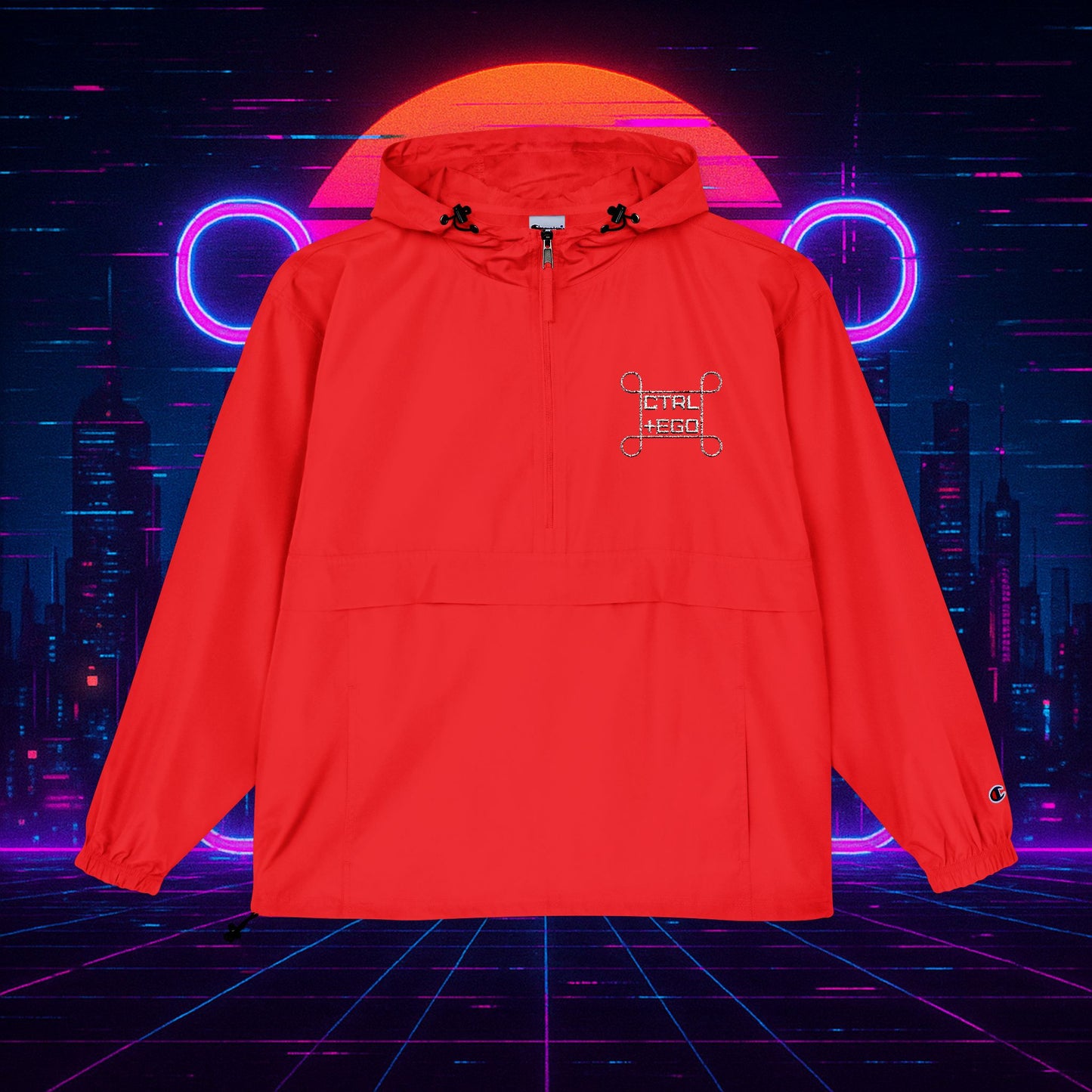 CTRL + EGO Packable Anorak Jacket