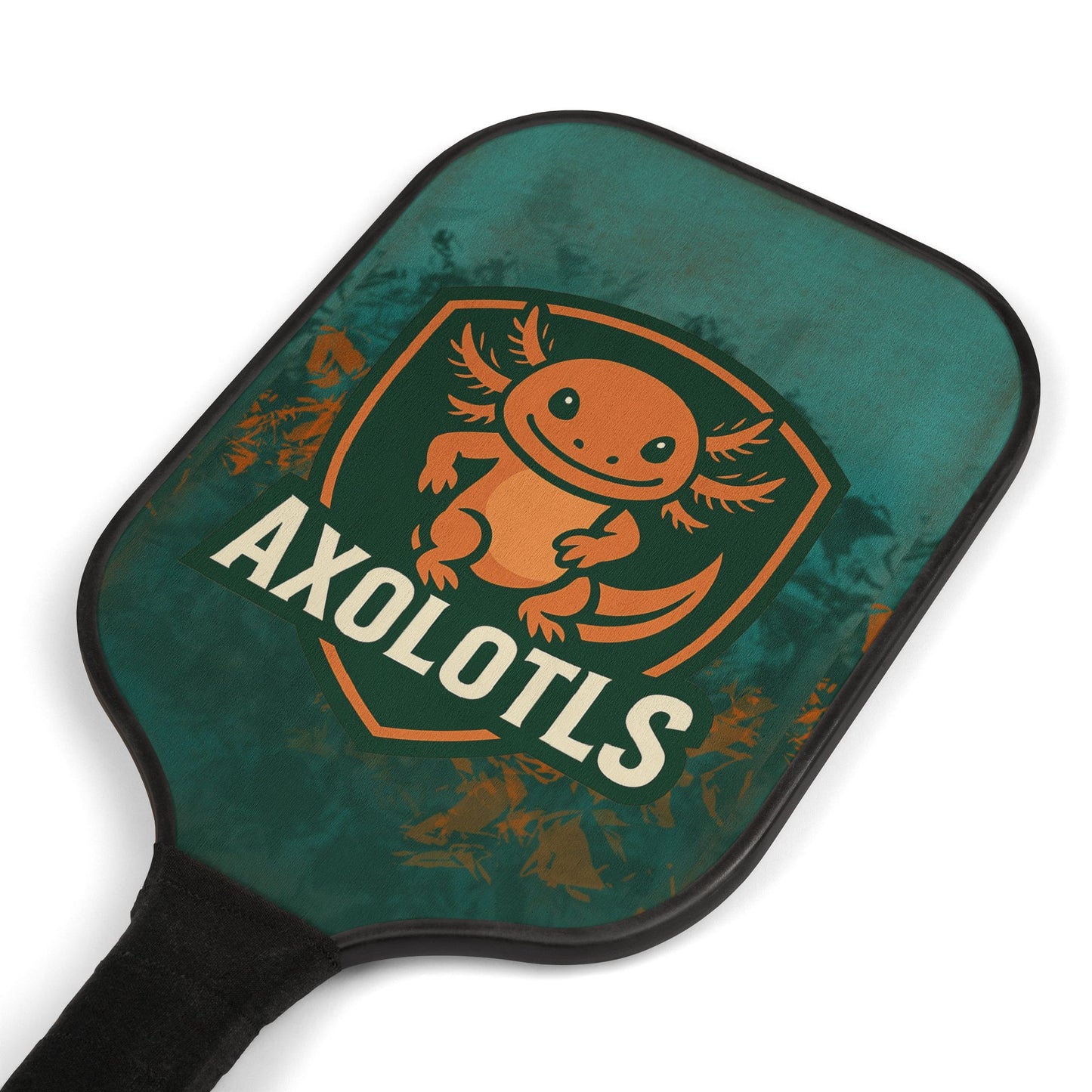Imporium Arts Sportsball Axolotls “Serve & Slay” Pickleball Set