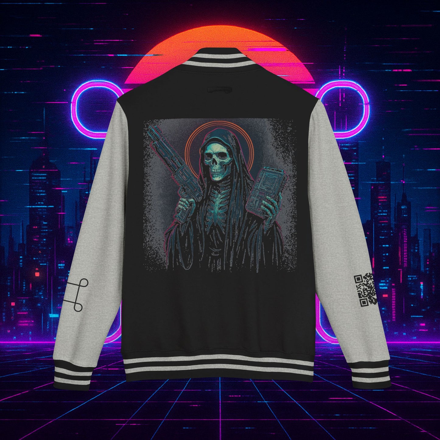 University of Santa Muerte Class of 2085 Unisex Letterman Jacket