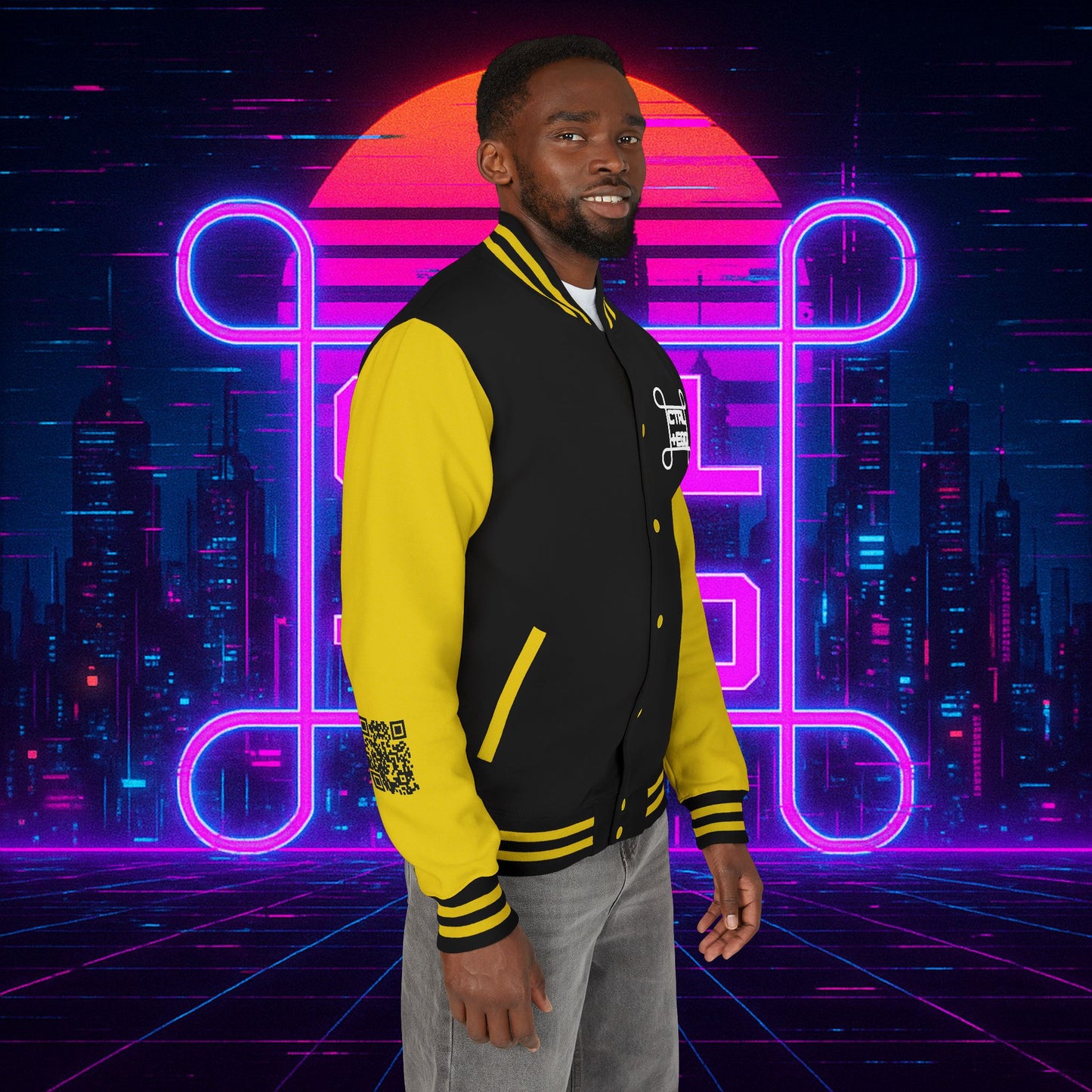 University of Santa Muerte Class of 2085 Unisex Letterman Jacket