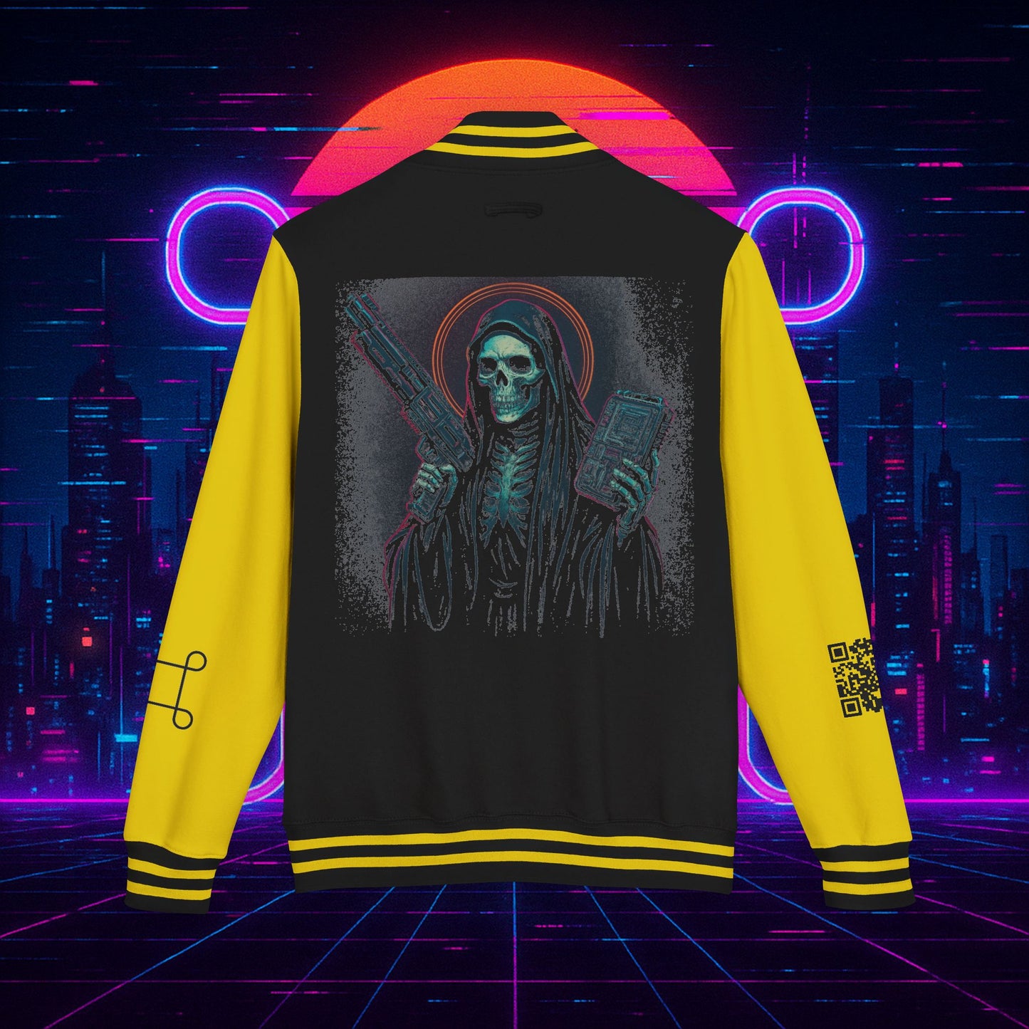 University of Santa Muerte Class of 2085 Unisex Letterman Jacket