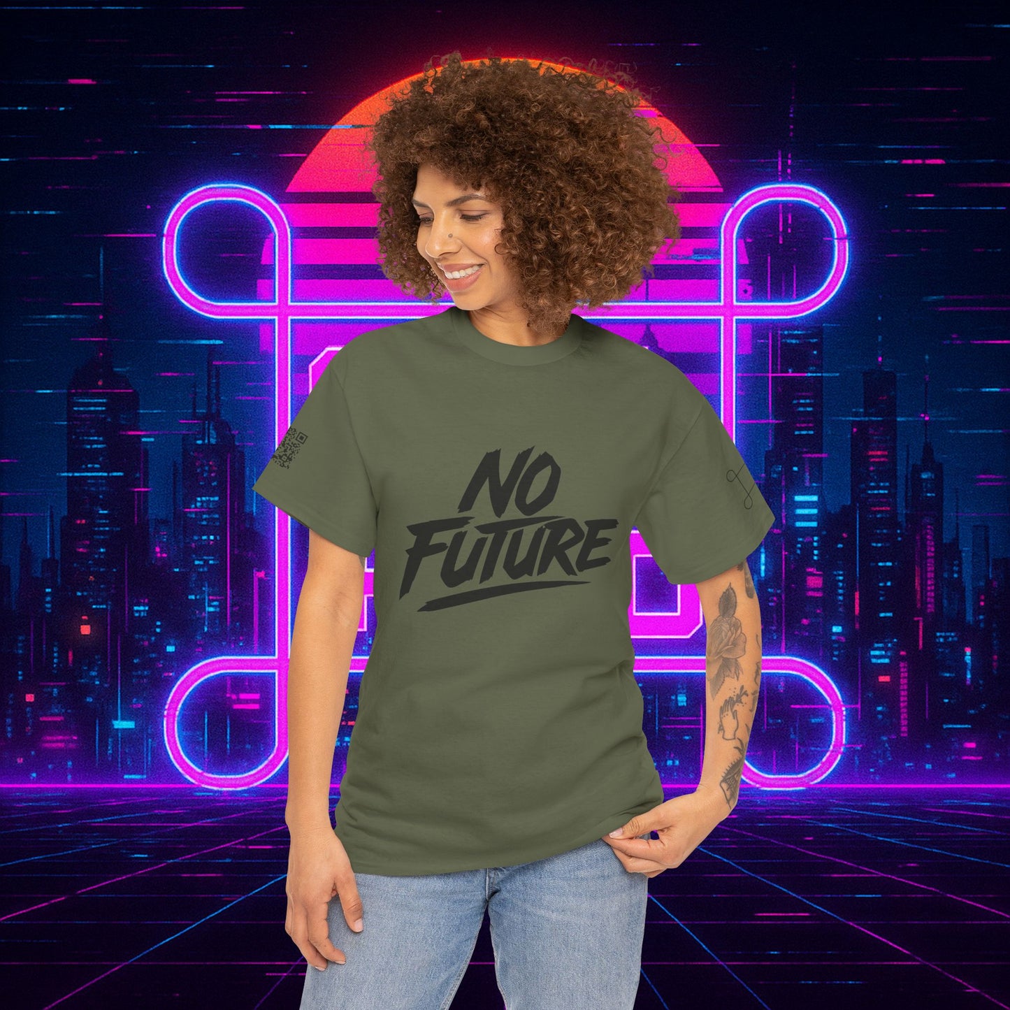 No Future Heavy Tee