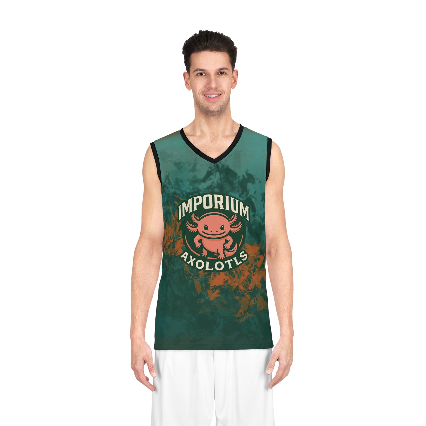 Imporium Arts Sportsball Axolotls Basketball Jersey