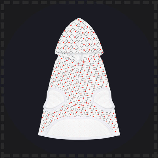 Rectangles Podcast Pet Hoodie