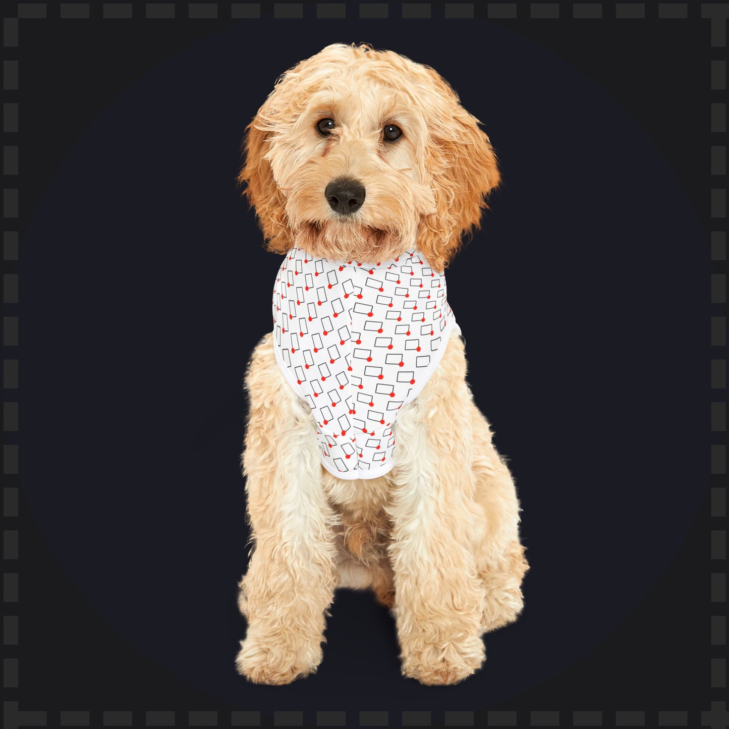 Rectangles Podcast Pet Hoodie