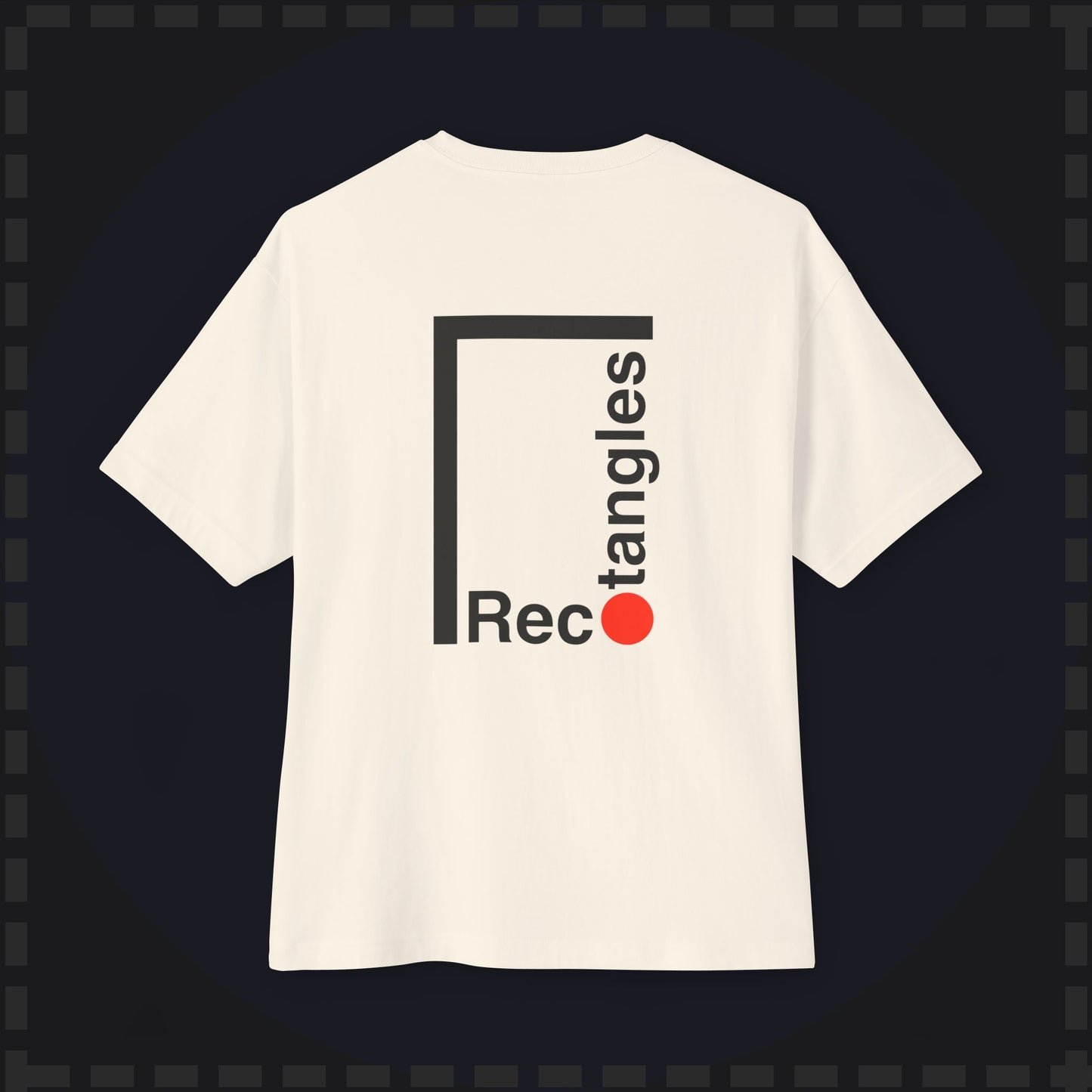 Rectangles Podcast Logo Oversize shirt