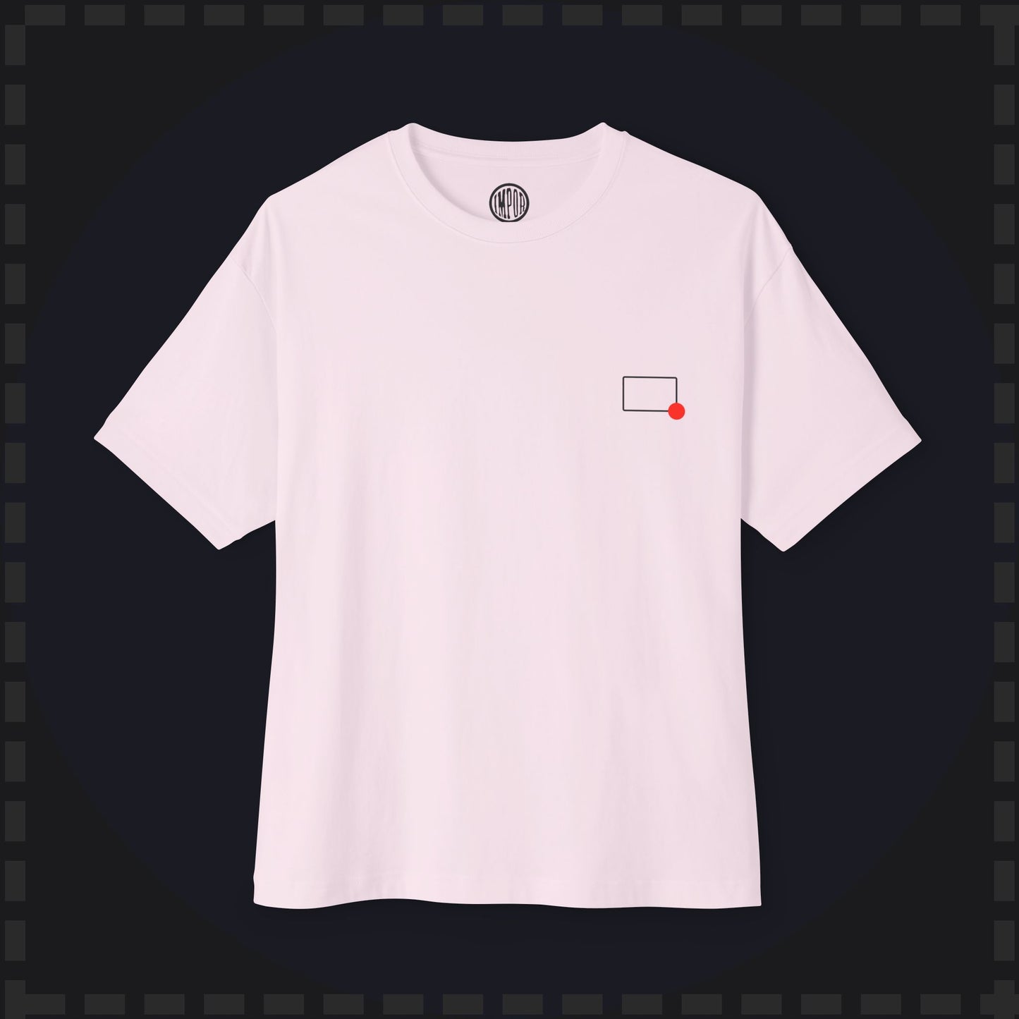 Rectangles Podcast Logo Oversize shirt
