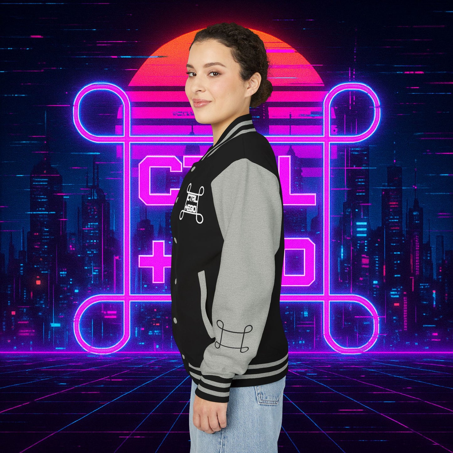 University of Santa Muerte Class of 2085 Unisex Letterman Jacket