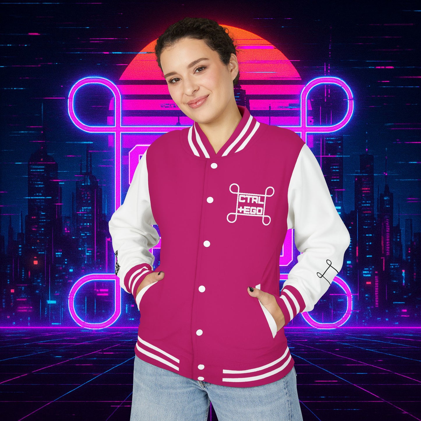 University of Santa Muerte Class of 2085 Unisex Letterman Jacket