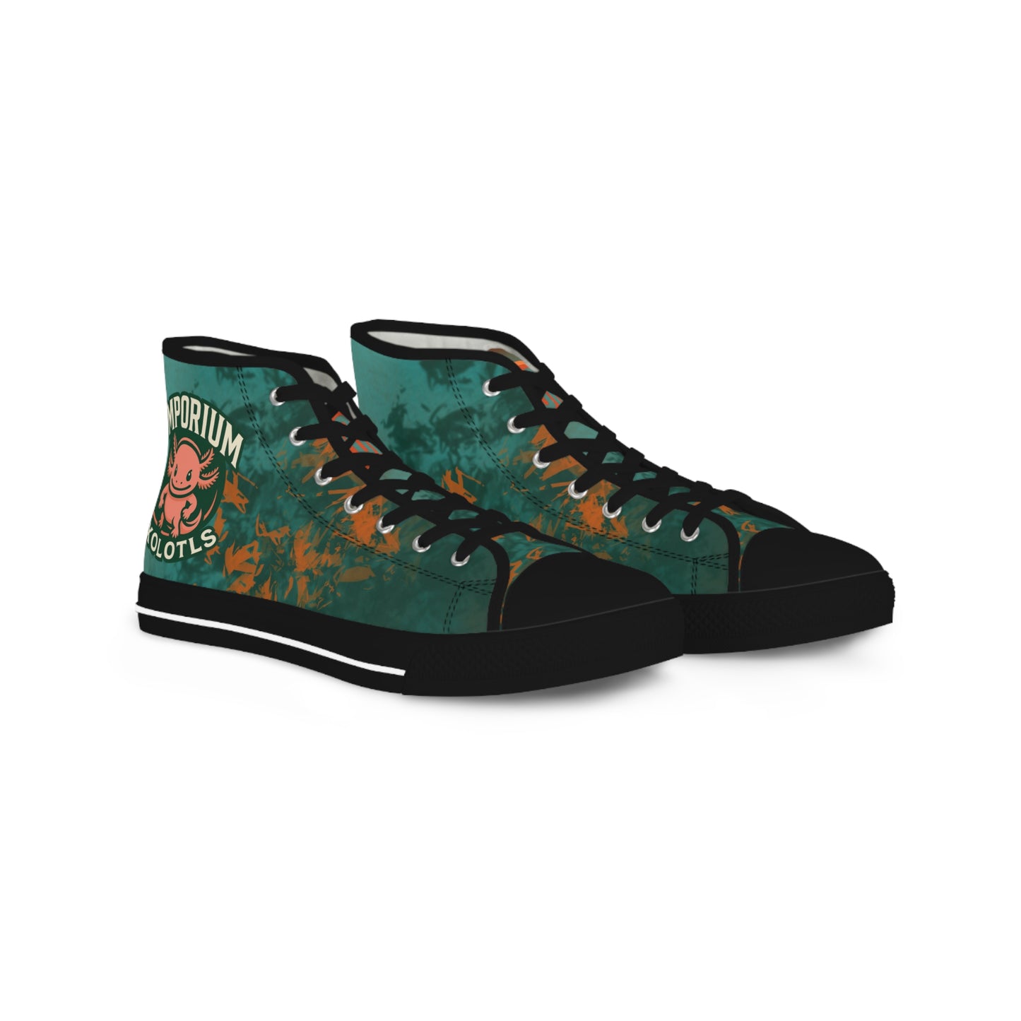 Imporium Arts Sportsball Axolotls High-Top Shoes