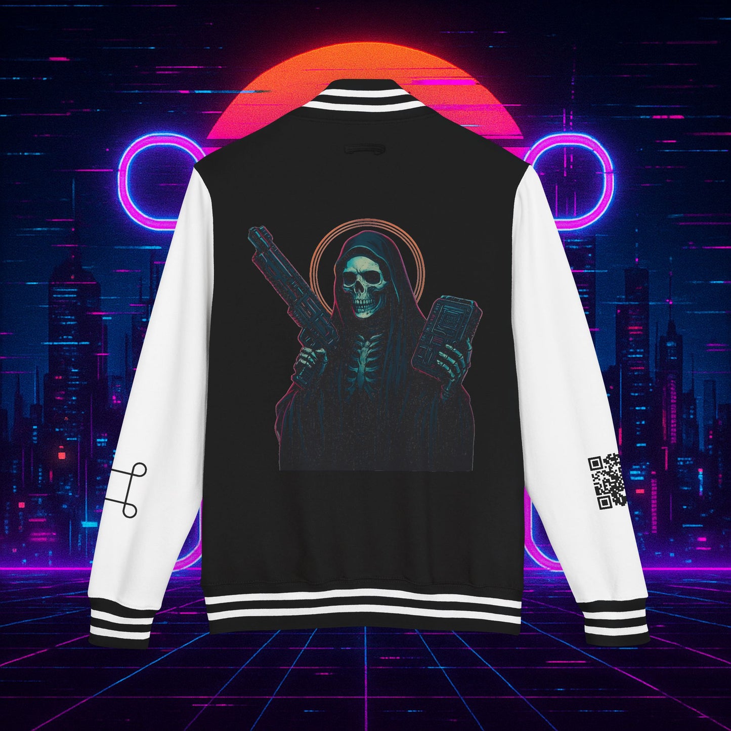 University of Santa Muerte Class of 2085 Unisex Letterman Jacket