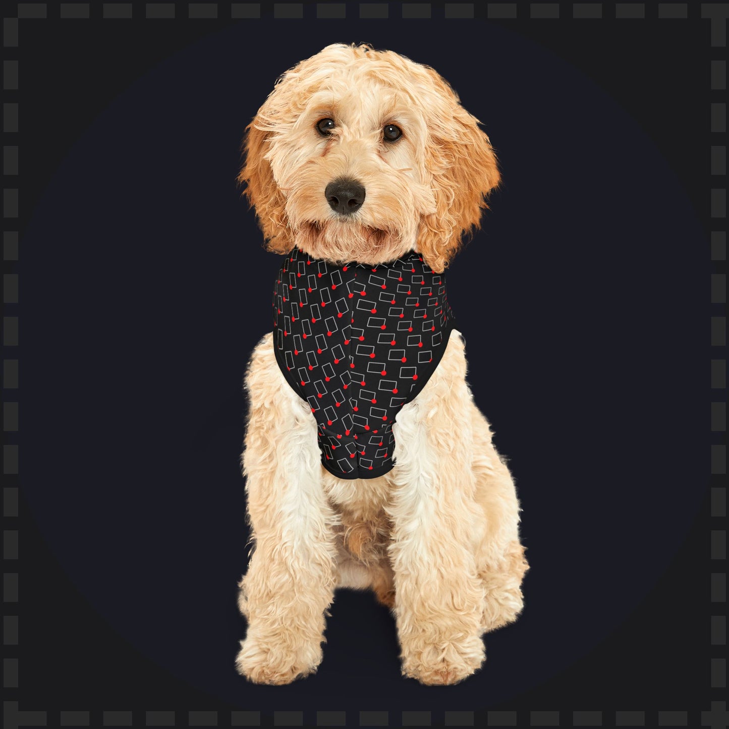 Rectangles Podcast Pet Hoodie