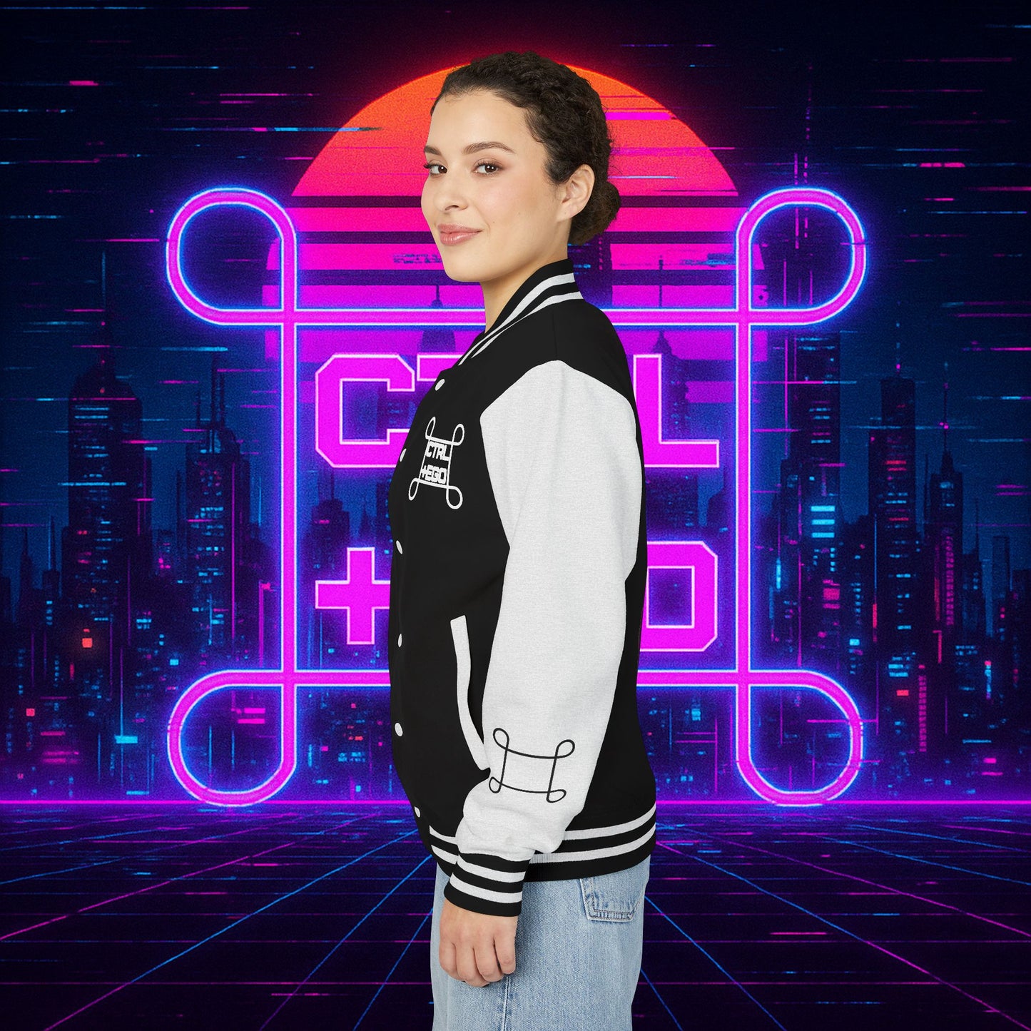 University of Santa Muerte Class of 2085 Unisex Letterman Jacket