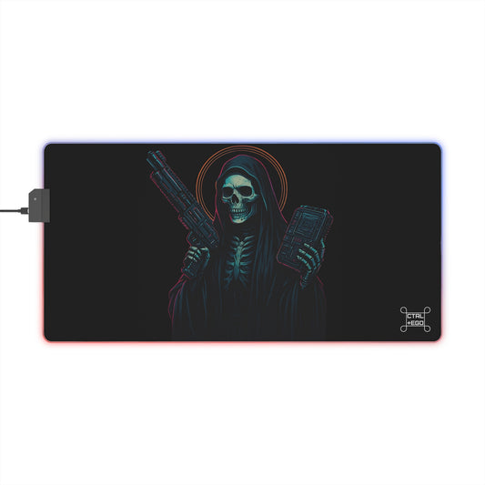 Santa Muerte LED Mousepad