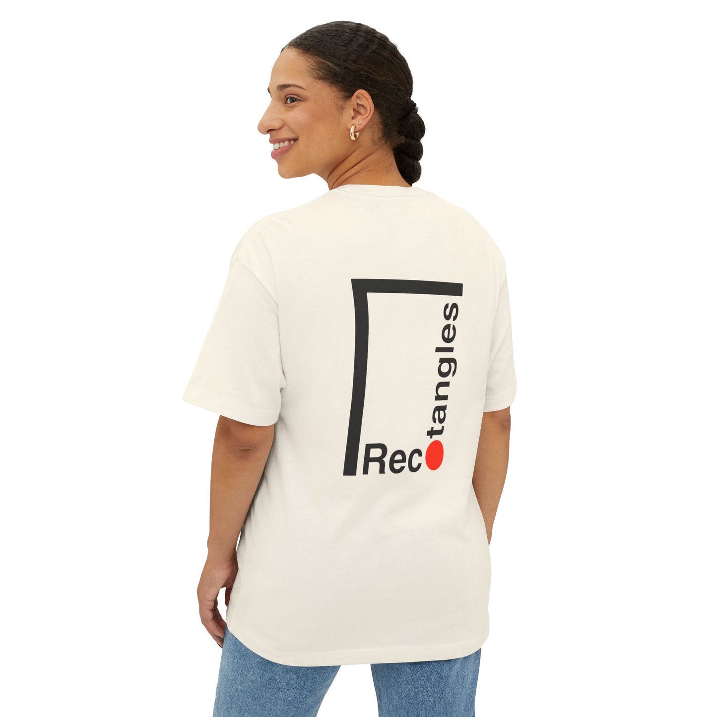 Rectangles Podcast Logo Oversize shirt