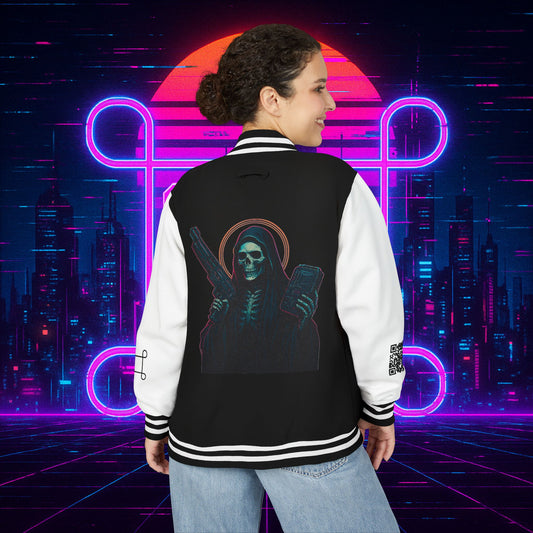 University of Santa Muerte Class of 2085 Unisex Letterman Jacket