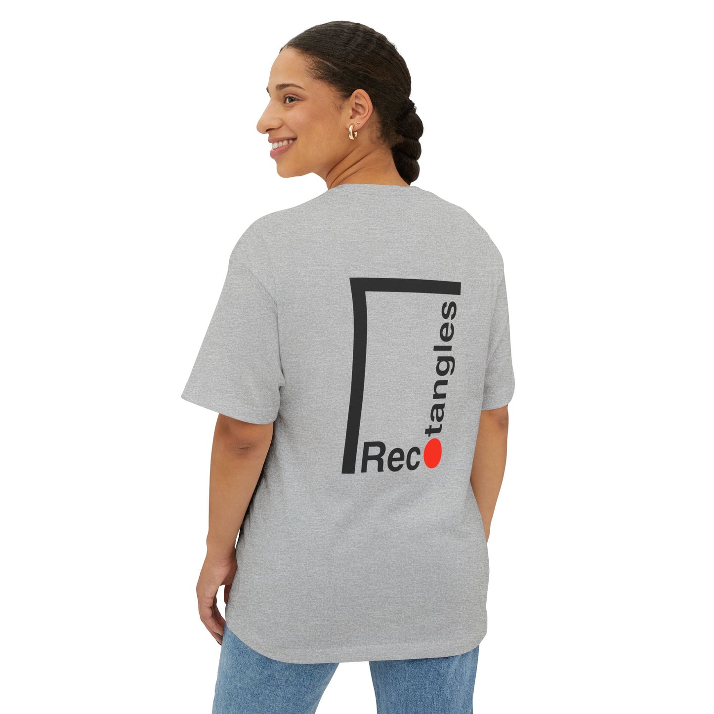 Rectangles Podcast Logo Oversize shirt