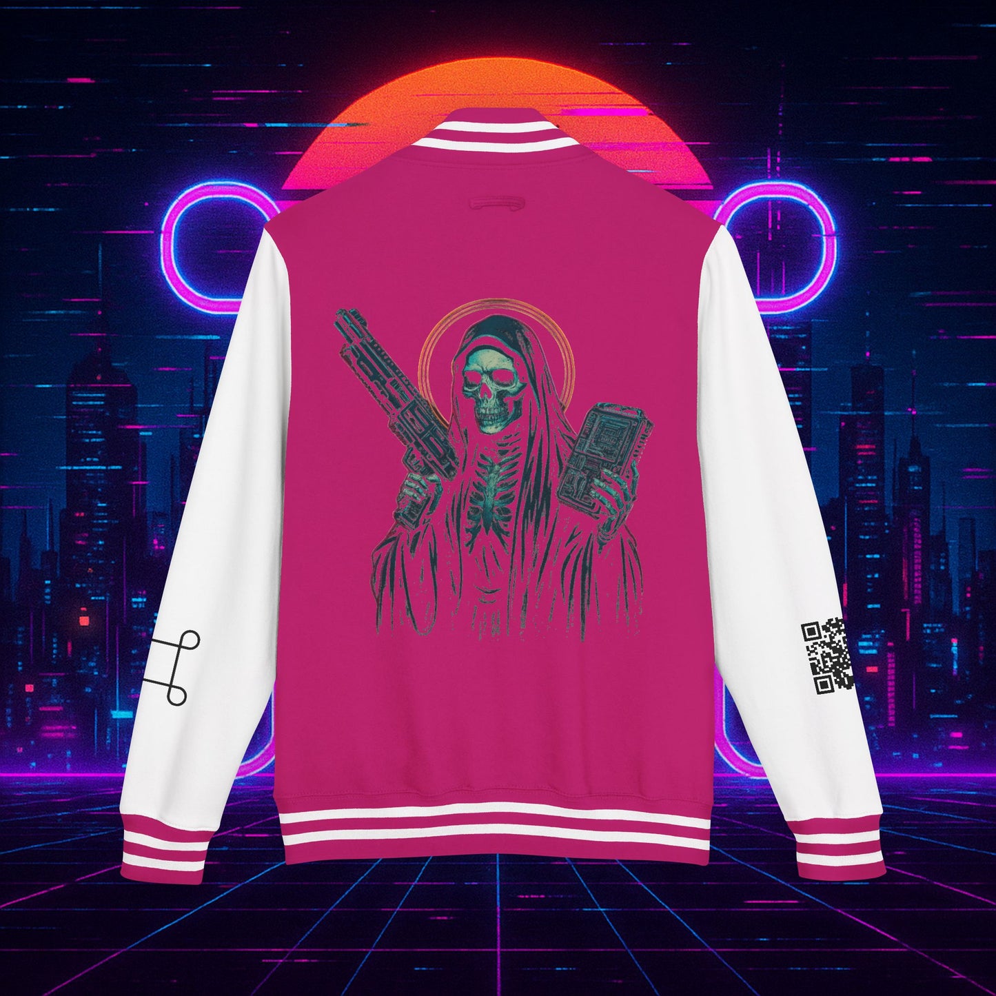 University of Santa Muerte Class of 2085 Unisex Letterman Jacket