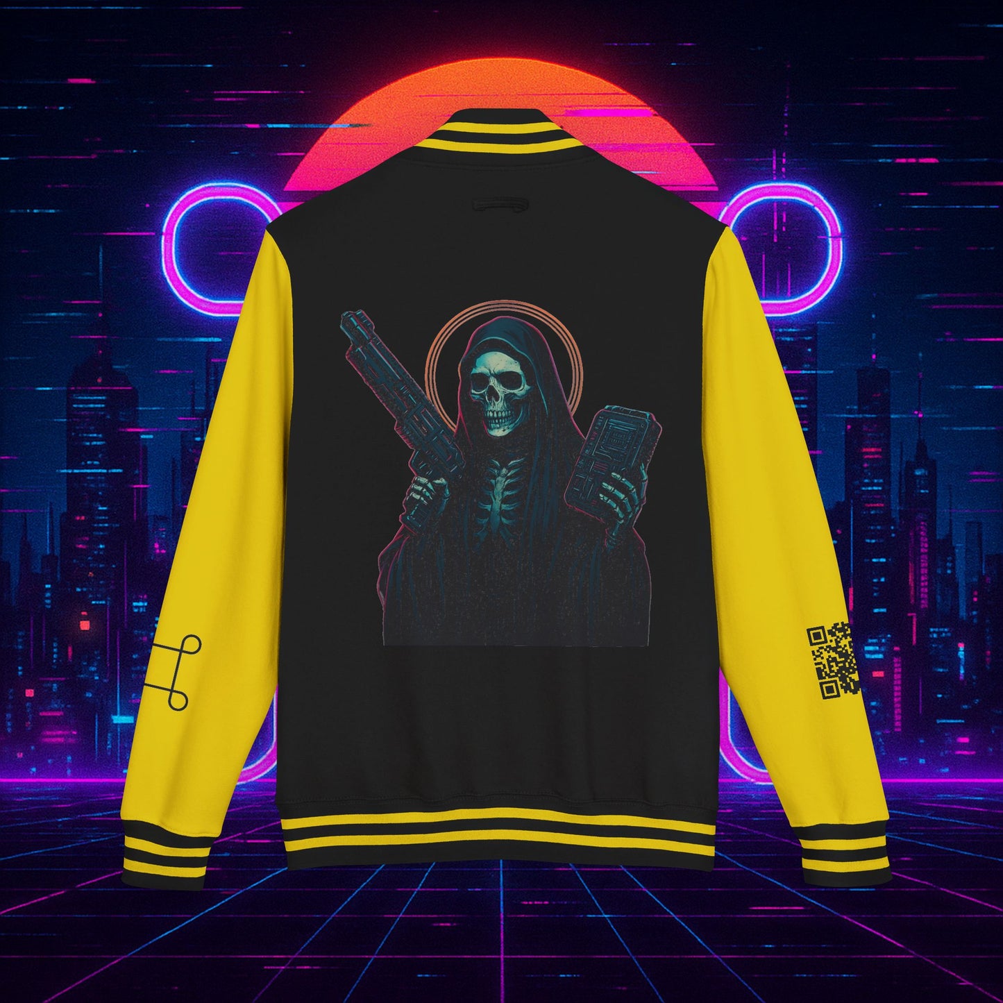 University of Santa Muerte Class of 2085 Unisex Letterman Jacket