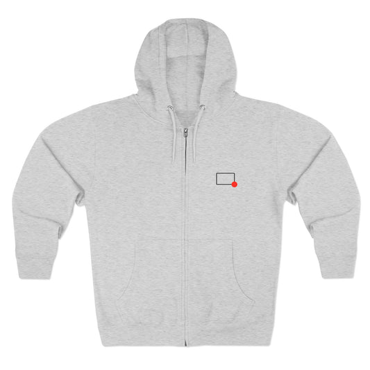 Rectangles Podcast Zip Hoodie