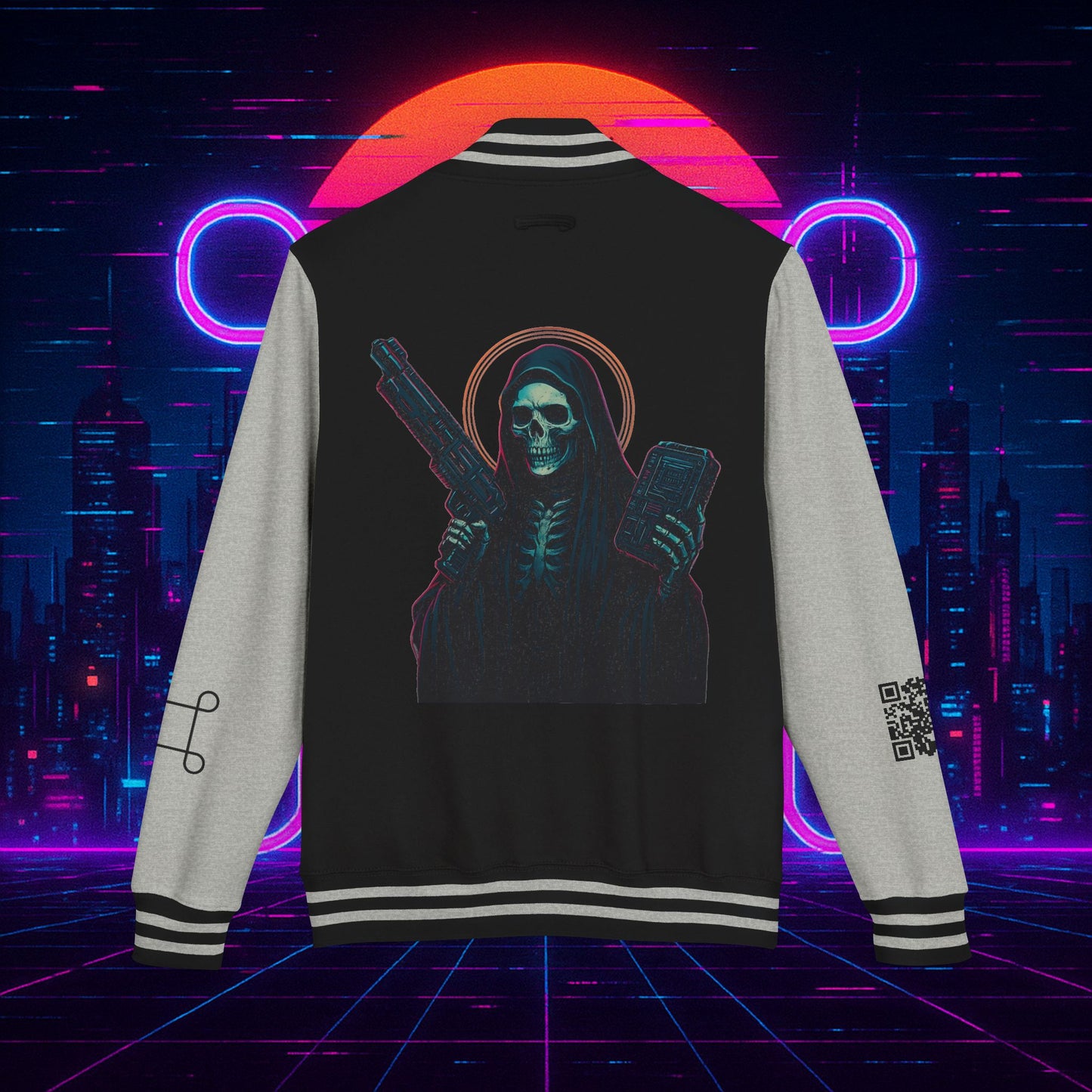 University of Santa Muerte Class of 2085 Unisex Letterman Jacket