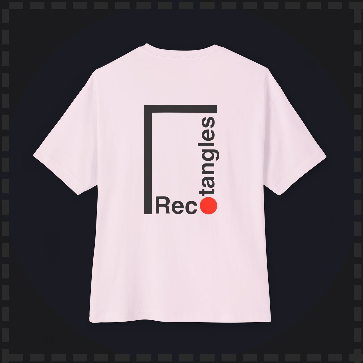 Rectangles Podcast Logo Oversize shirt