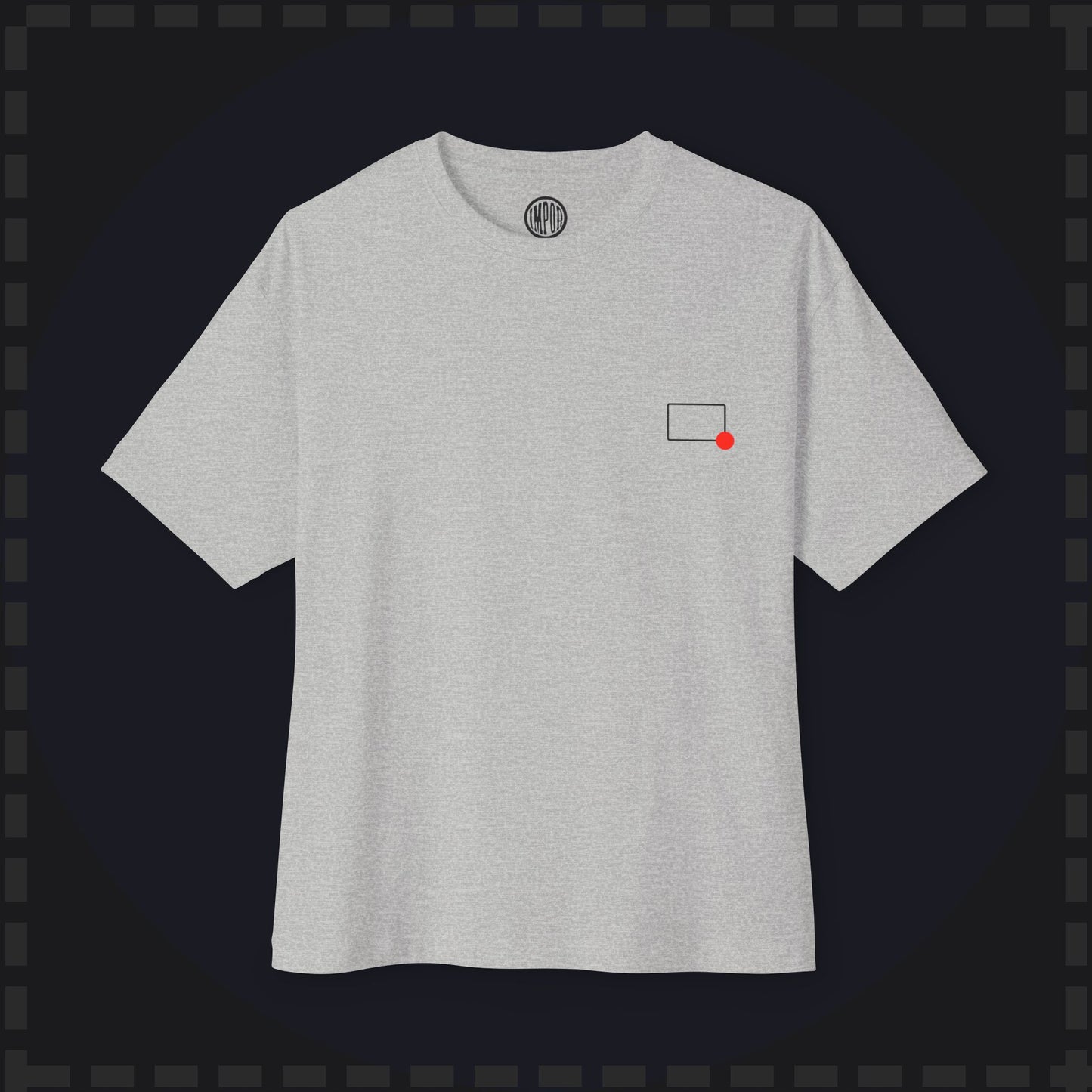 Rectangles Podcast Logo Oversize shirt