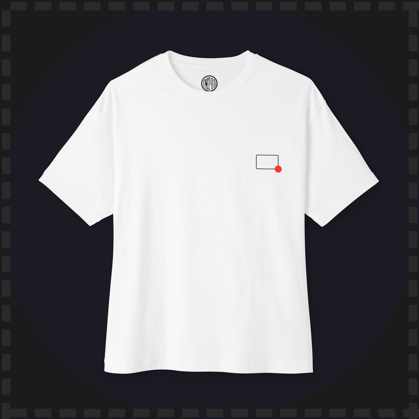 Rectangles Podcast Logo Oversize shirt