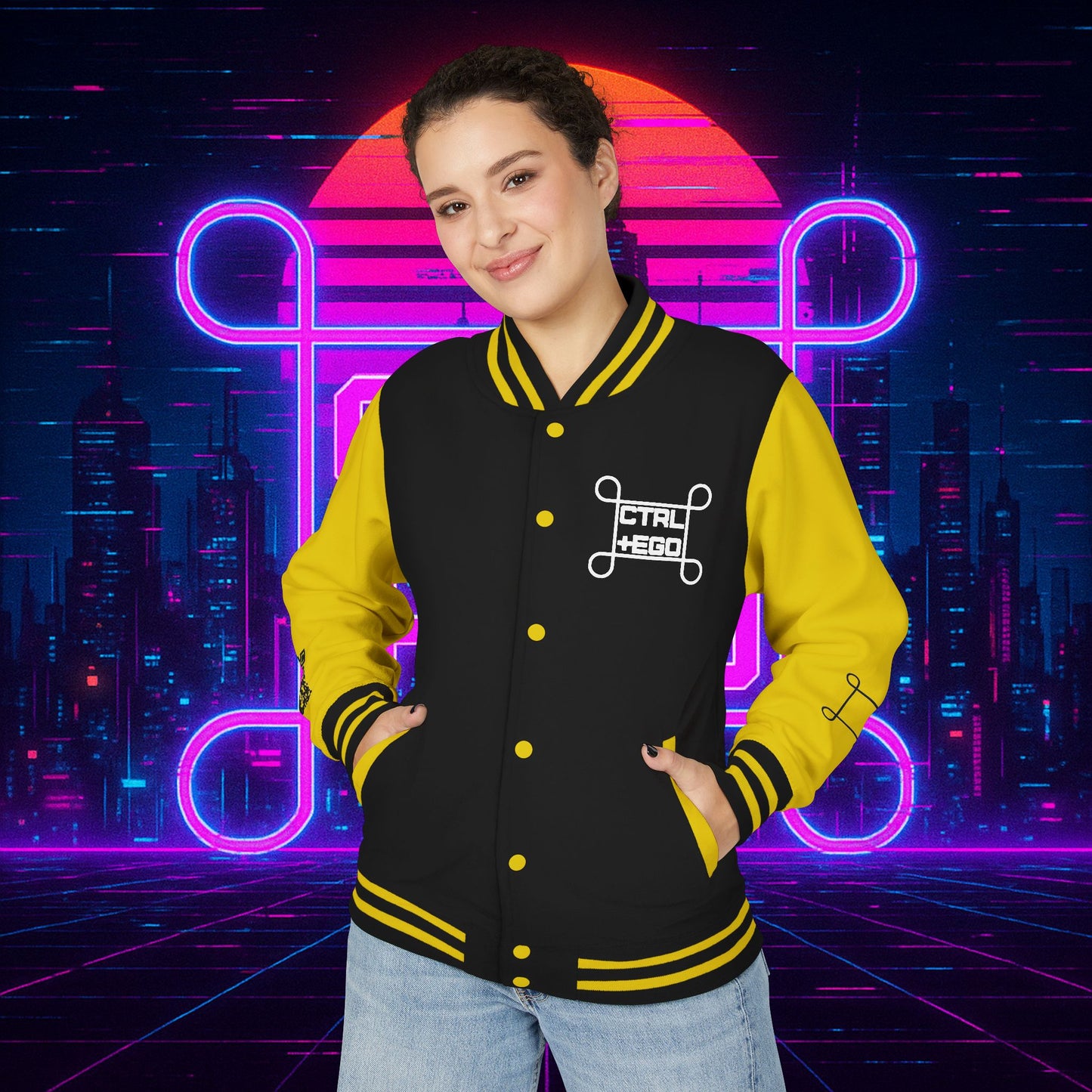 University of Santa Muerte Class of 2085 Unisex Letterman Jacket