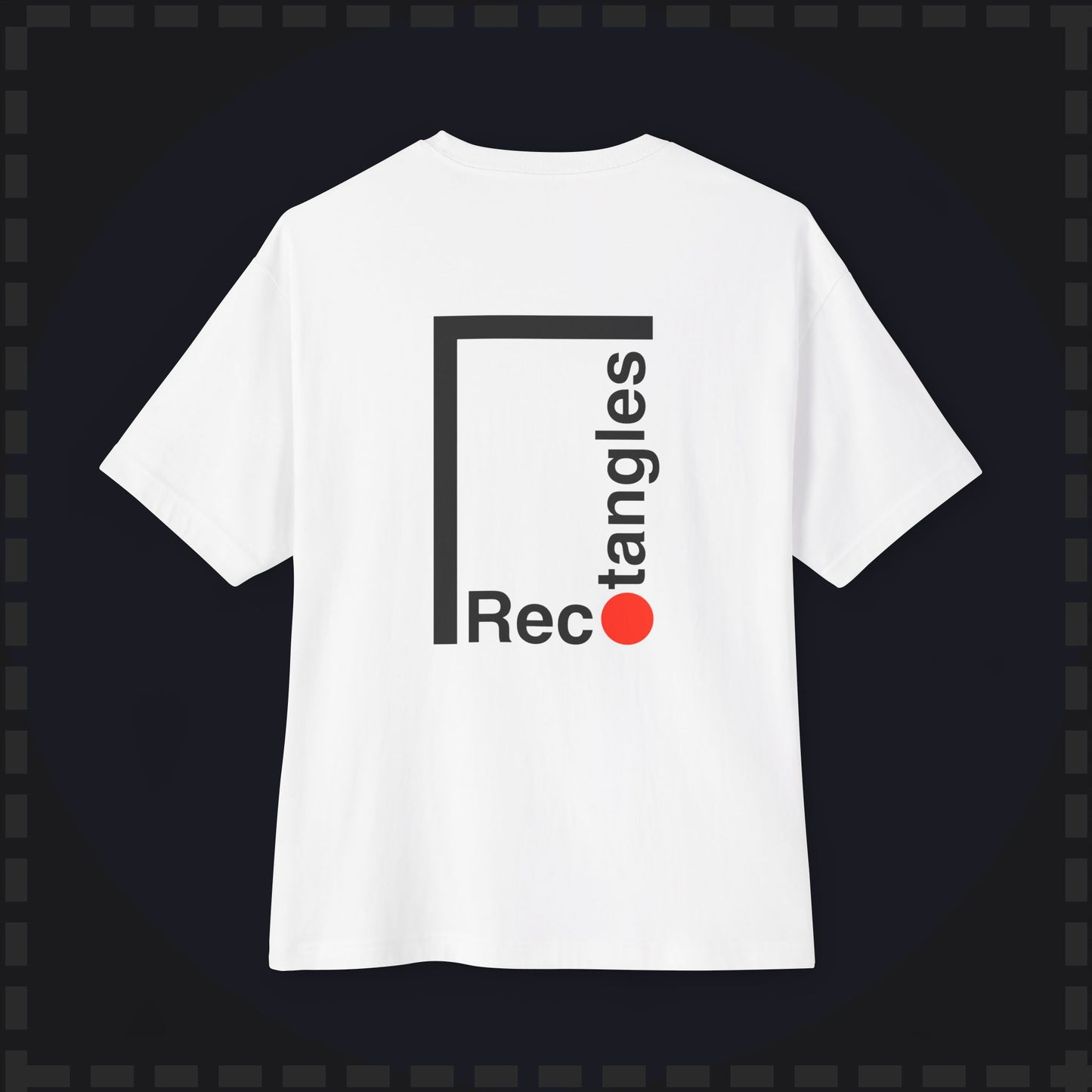 Rectangles Podcast Logo Oversize shirt